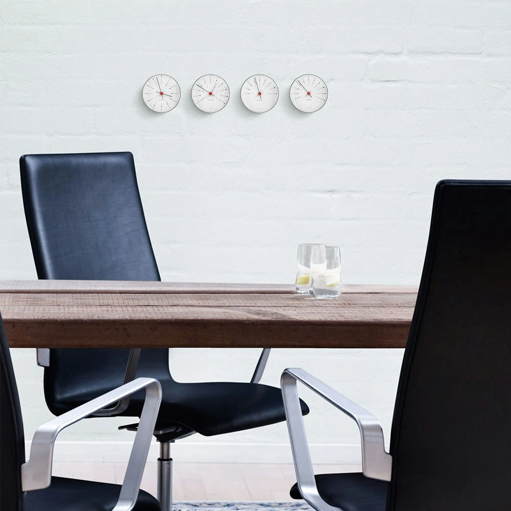 AJ Bankers Wandklok 12 Cm 2 AJ Bankers Wandklok 12 Cm - Afbeelding 2