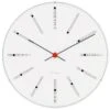 Bankers Wandklok Wit, 210 Mm