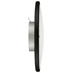 Station Wandklok Zwart / Wit, 290 Mm -Meubel Serie Winkel arne jacobsen station wall clock black 9