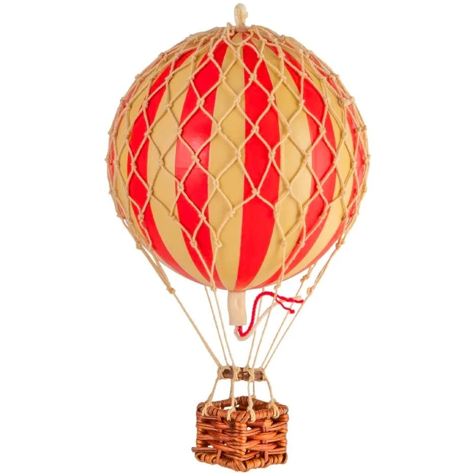 Floating The Skies Luchtballon 13x8,5 Cm, True Red 1 Floating The Skies Luchtballon 13x8,5 Cm, True Red