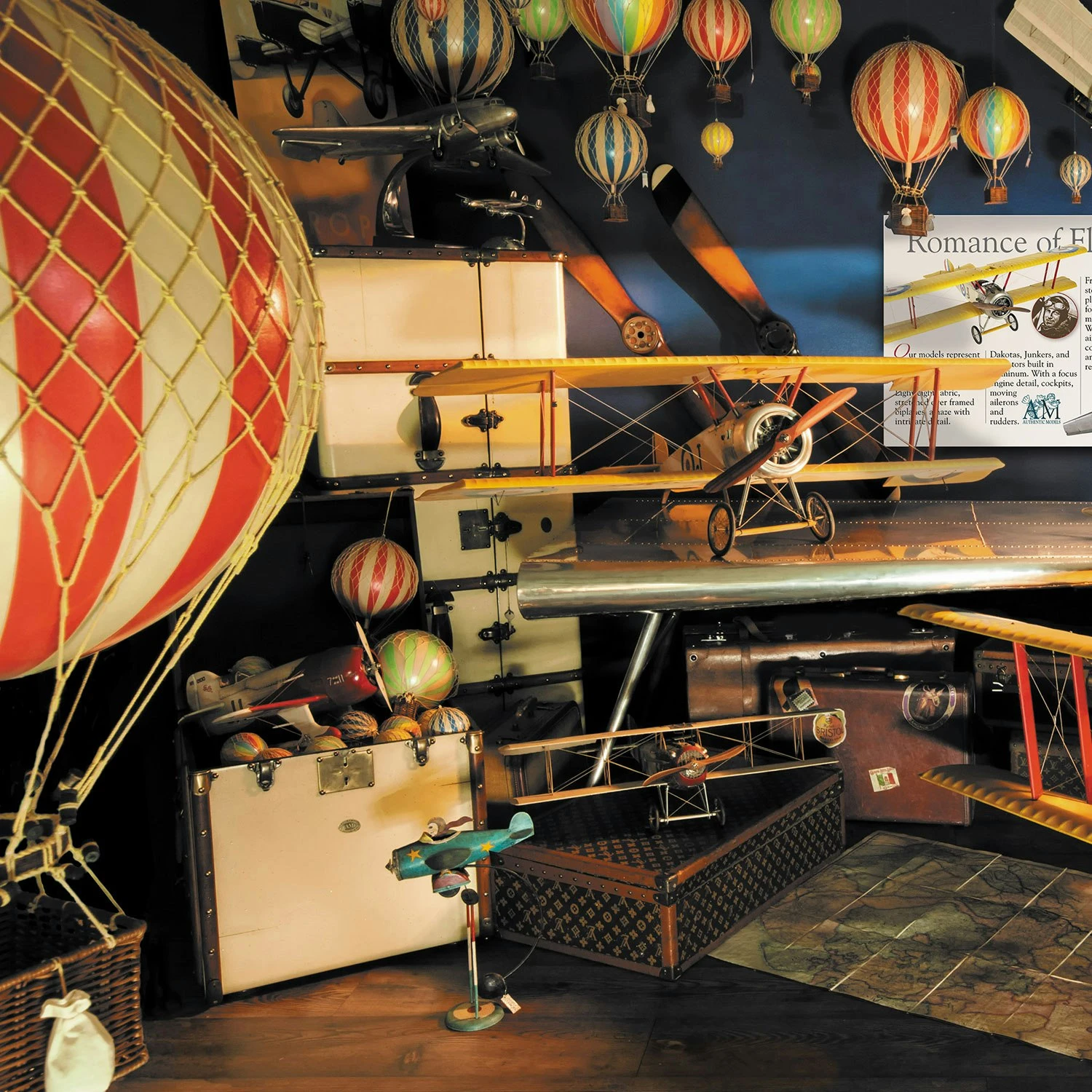 Travels Light Luchtballon 18x30 Cm, Mintgroen 2 Travels Light Luchtballon 18x30 Cm, Mintgroen - Afbeelding 2