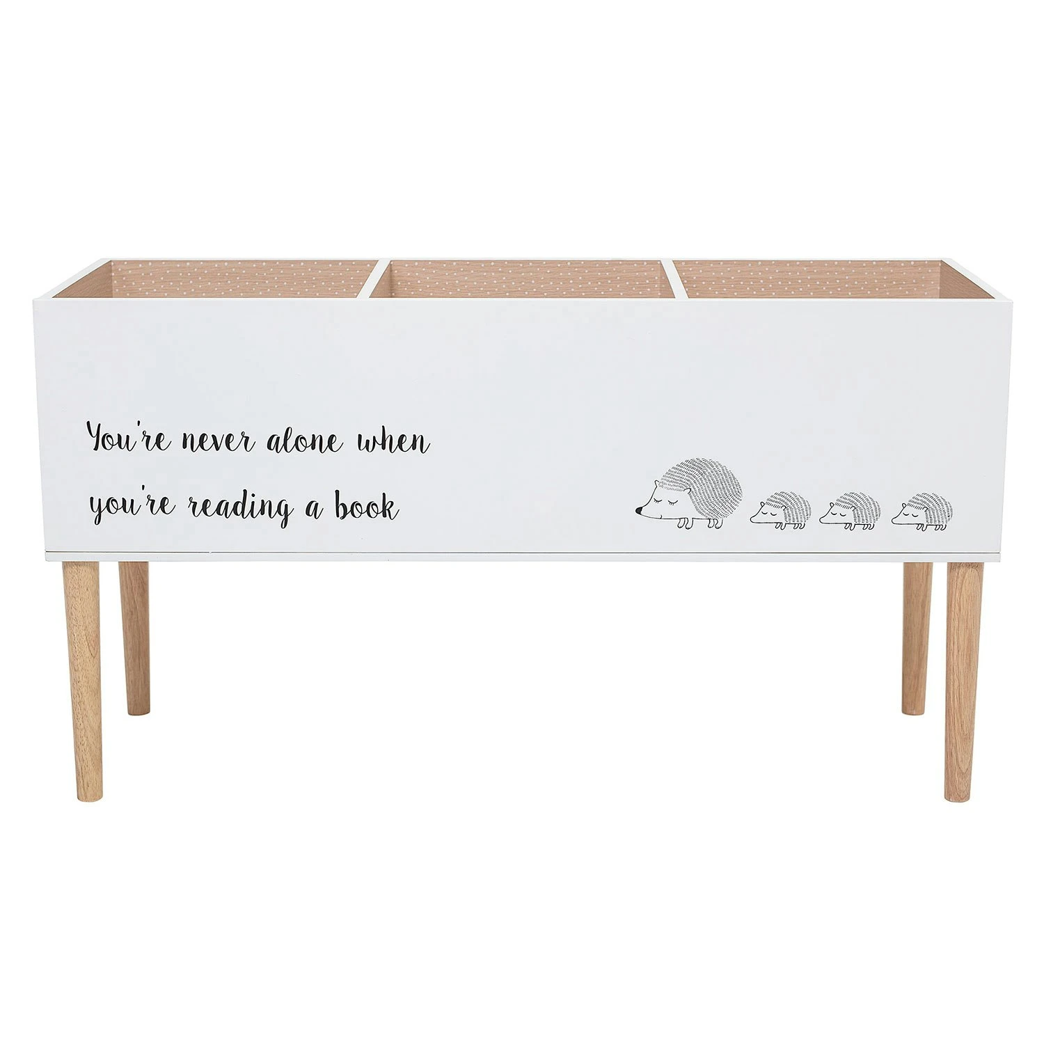 Bloomingville Boekenplank Browser Box 90 X 50 X 30 Cm, Wit 1 Bloomingville Boekenplank Browser Box 90 X 50 X 30 Cm, Wit