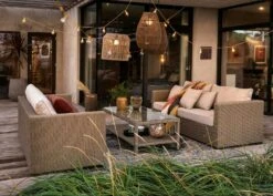 Brafab Funkia Bank 3-zits, Beige/Zand -Meubel Serie Winkel brafab funkia bank 3 zits beige zand 1