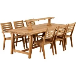 Brafab Keros Tafelbladrek 20x150 Cm, Teak -Meubel Serie Winkel brafab keros tafelbladrek 20x150 cm teak 1