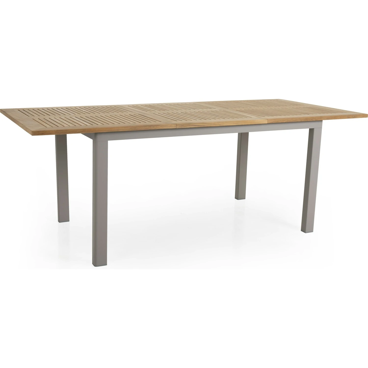 Brafab Lyon Dining Table 152-210x92, Teak/Khaki 2 Brafab Lyon Dining Table 152-210x92, Teak/Khaki - Afbeelding 2