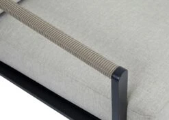 Brafab Lyra Bank 2,5-zits, Zwart/Zand -Meubel Serie Winkel brafab lyra sofa 25 black with cushion 1