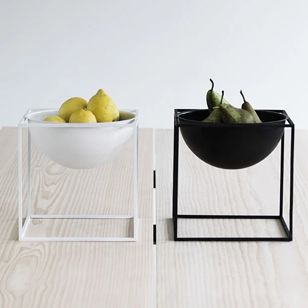 By Lassen Kubus Bowl Large, Black 2 By Lassen Kubus Bowl Large, Black - Afbeelding 2