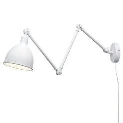By Rydens Bazar Wandlamp Lange Arm, Wit