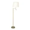 By Rydens Orlando Floor Lamp, Antique/Beige