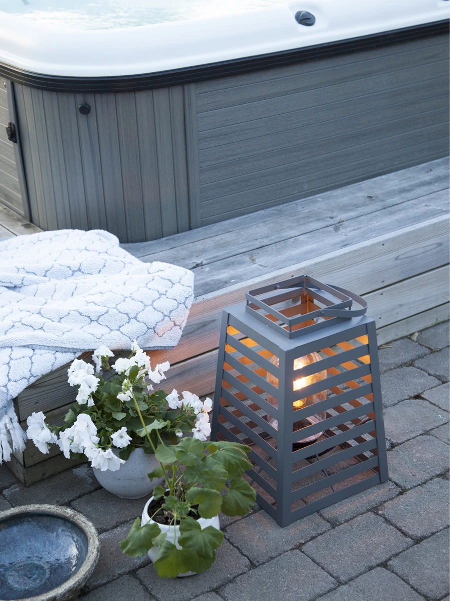 By Rydens Yankton Table/Floor Lamp IP44, Grey 2 By Rydens Yankton Table/Floor Lamp IP44, Grey - Afbeelding 2