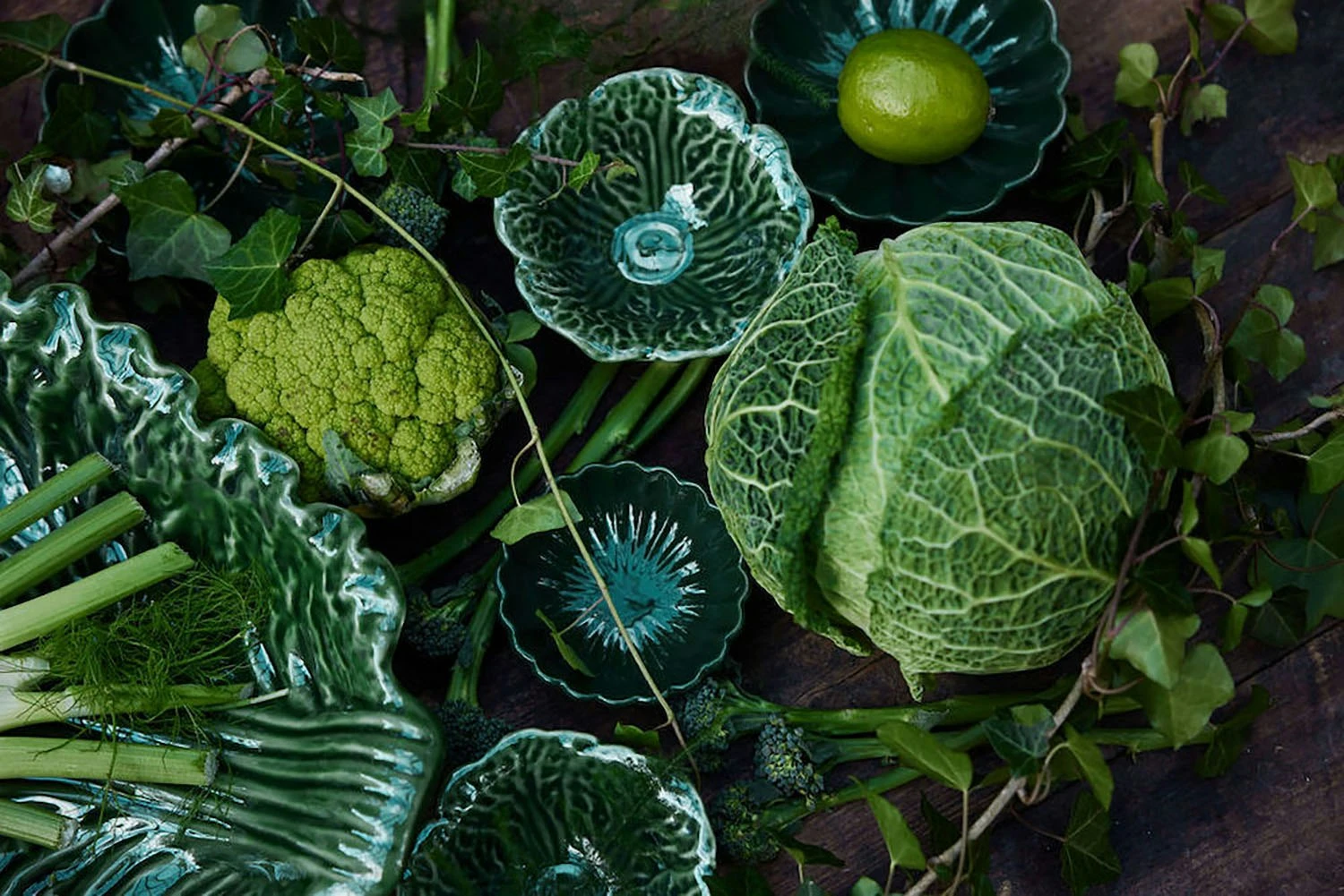 ByOn Veggie Kom L, Groen 3 ByOn Veggie Kom L, Groen - Afbeelding 3