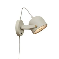 Svejk 13 Wall Lamp, Beige/Brass -Meubel Serie Winkel co bankeryd svejk 13 wall lamp black nickel 14