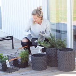 DBKD Cloudy Pot Medium, Donker Grijs -Meubel Serie Winkel dbkd cloudy pot medium 21