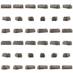 Le Grand Air 3-Zitsbank Voor Buiten Sunbrella, Taupe 11 Le Grand Air 3-Zitsbank Voor Buiten Sunbrella, Taupe -Meubel Serie Winkel decotique le grand air outdoor 3 seater sunbrella 31 scaled