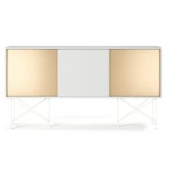 Vogue Sideboard 180H, White/1W2B/White