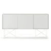 Vogue Sideboard 180H, White/3W/White