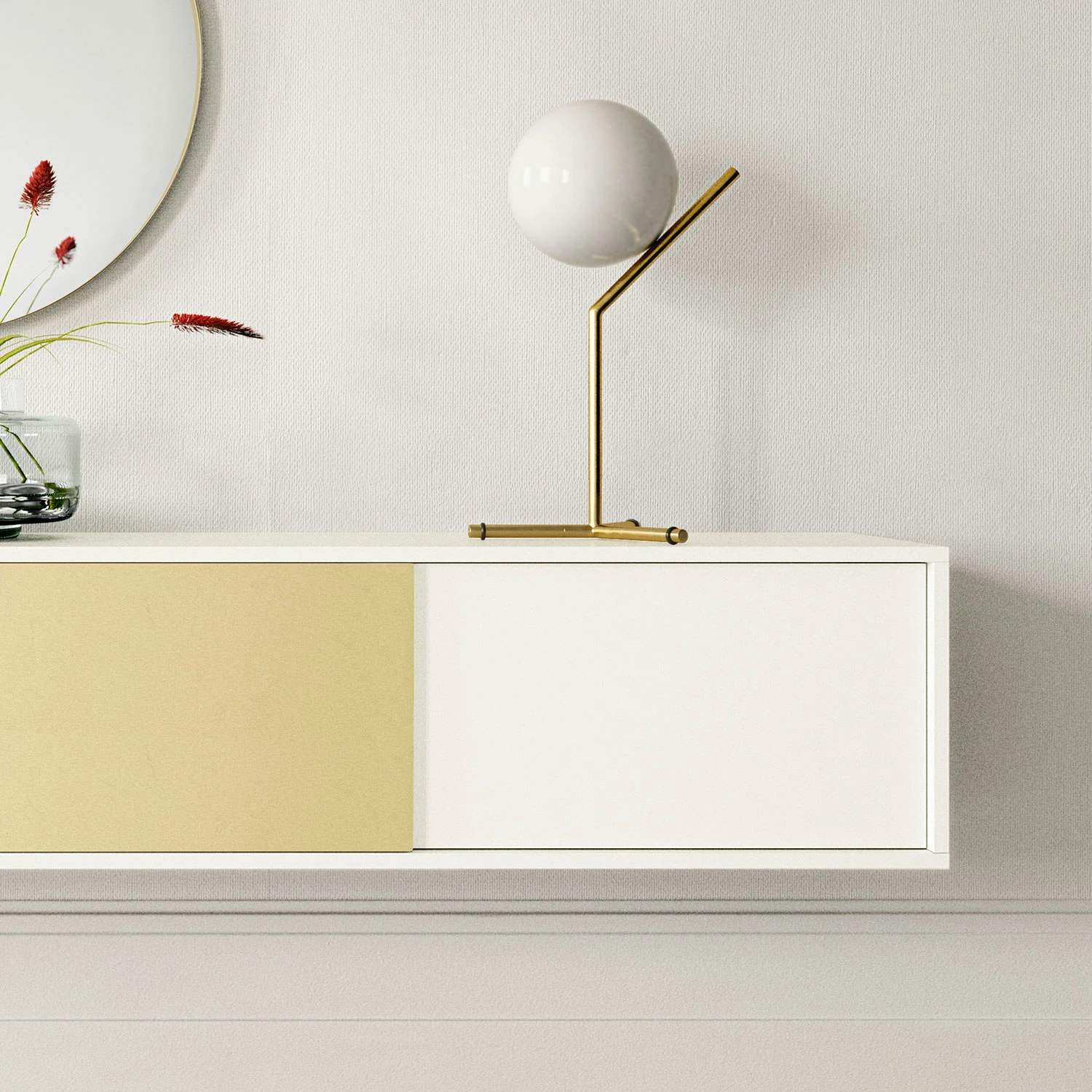 Vogue Wall Kast 180, Donkerblauw 6 Vogue Wall Kast 180, Donkerblauw - Afbeelding 6