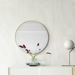 Vogue Wall Cabinet Petite 180, White/Brass -Meubel Serie Winkel decotique vogue wall cabinet petite 180 27