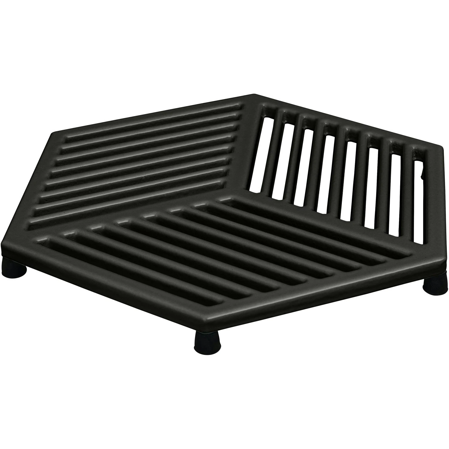 Denby Halo Pannenonderzetter Gietijzer 21,5x24,5 Cm, Grijs 2 Denby Halo Pannenonderzetter Gietijzer 21,5x24,5 Cm, Grijs - Afbeelding 2