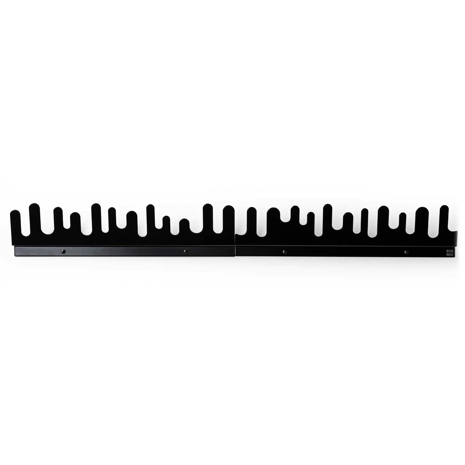 Design House Stockholm Wave Hanger 2 Pcs, Black 1 Design House Stockholm Wave Hanger 2 Pcs, Black