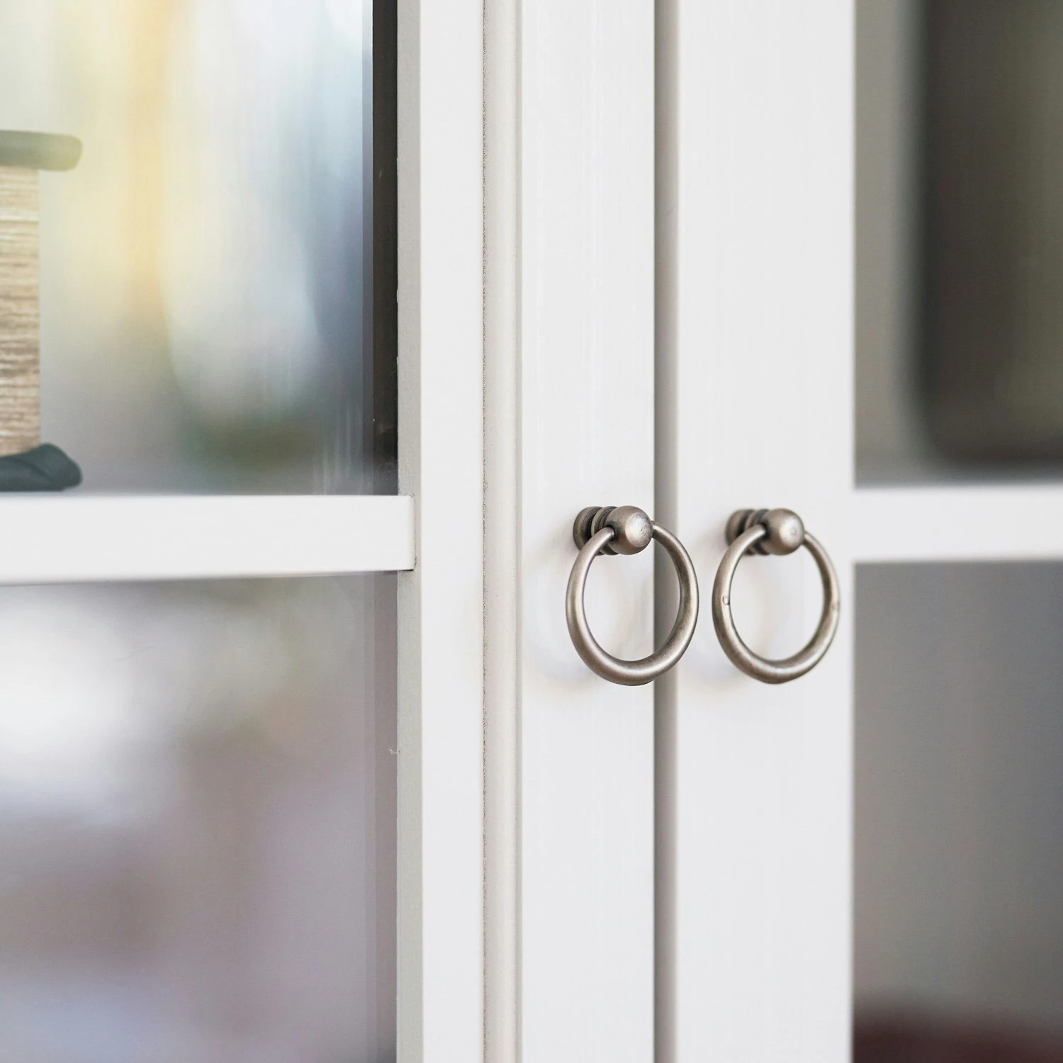 Stockholm 2.0 Vitrinekast 99 X 37 X 201, Whitewash 4 Stockholm 2.0 Vitrinekast 99 X 37 X 201, Whitewash - Afbeelding 4