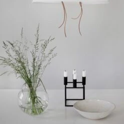 Ernst Glazen Vaas Doorzichtig, 38 Cm -Meubel Serie Winkel ernst glass vase clear 14