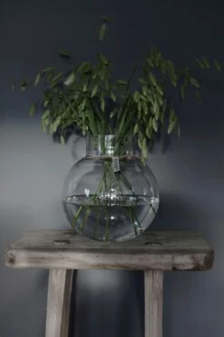 Ernst Glazen Vaas Doorzichtig, 38 Cm -Meubel Serie Winkel ernst glass vase clear 15