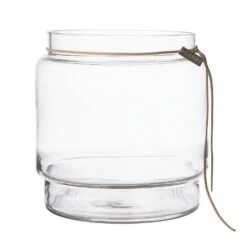 Ernst Glazen Vaas Doorzichtig 20x19.8 Cm