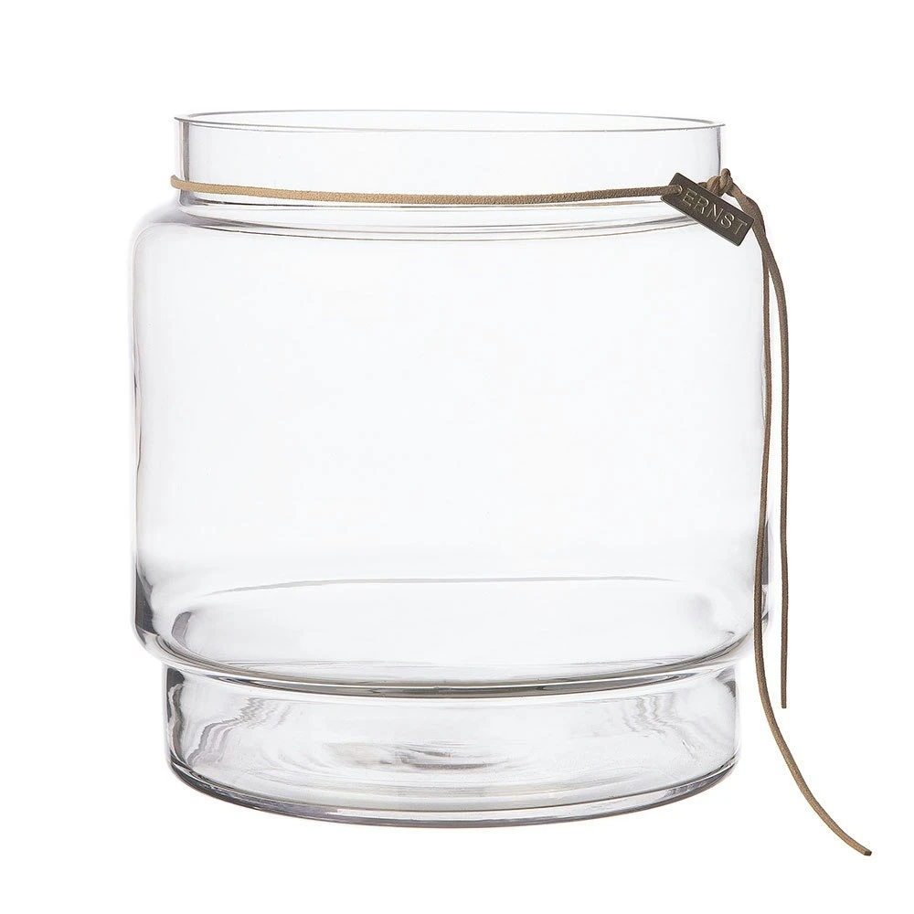 Ernst Glazen Vaas Doorzichtig 20x19.8 Cm 1 Ernst Glazen Vaas Doorzichtig 20x19.8 Cm