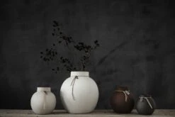 Ernst Stoneware Vase, White -Meubel Serie Winkel ernst stoneware vase white 6