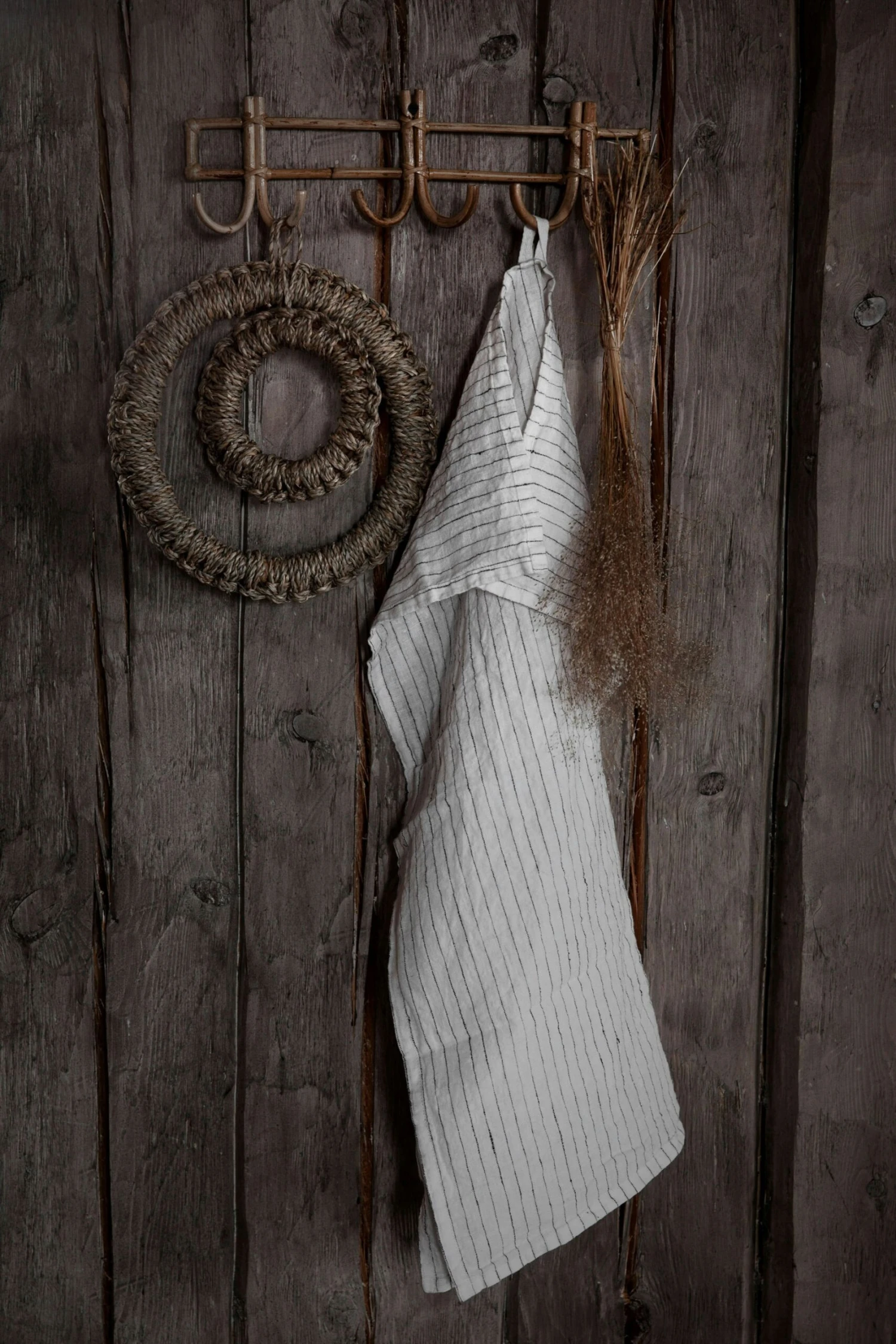 Ernst Trivet Ø14,5 Cm, Rattan/Seaweed 3 Ernst Trivet Ø14,5 Cm, Rattan/Seaweed - Afbeelding 3