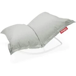 Fatboy Rock 'n Roll Rocking Chair Lightgrey With Bean Bag, Mist