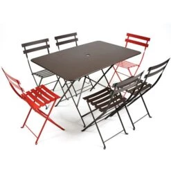 Bistro Table 117x77, Antracit -Meubel Serie Winkel fermob bistro table 117x77 cm 14 1