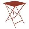 Bistro Table 57x57 Cm, Red Ochre