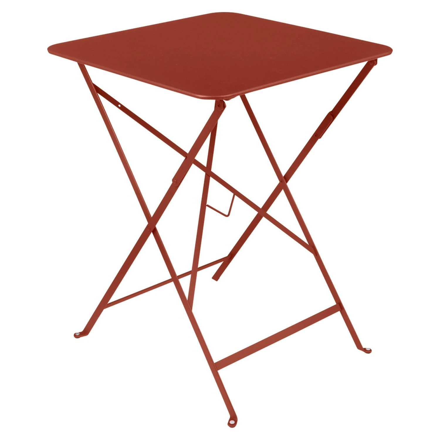 Bistro Table 57x57 Cm, Red Ochre 1 Bistro Table 57x57 Cm, Red Ochre