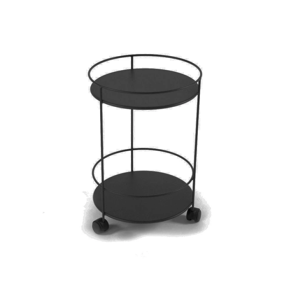 Small Table Wheels Ø40 Cm, Liquorice 1 Small Table Wheels Ø40 Cm, Liquorice