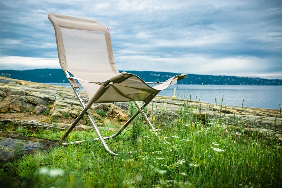 FIAM Fiesta Ligstoel, Taupe 2 FIAM Fiesta Ligstoel, Taupe - Afbeelding 2