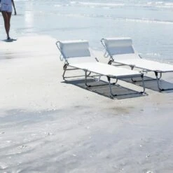 FIAM Amigo Sunbed, White -Meubel Serie Winkel fiam neckroll amigo samba 23