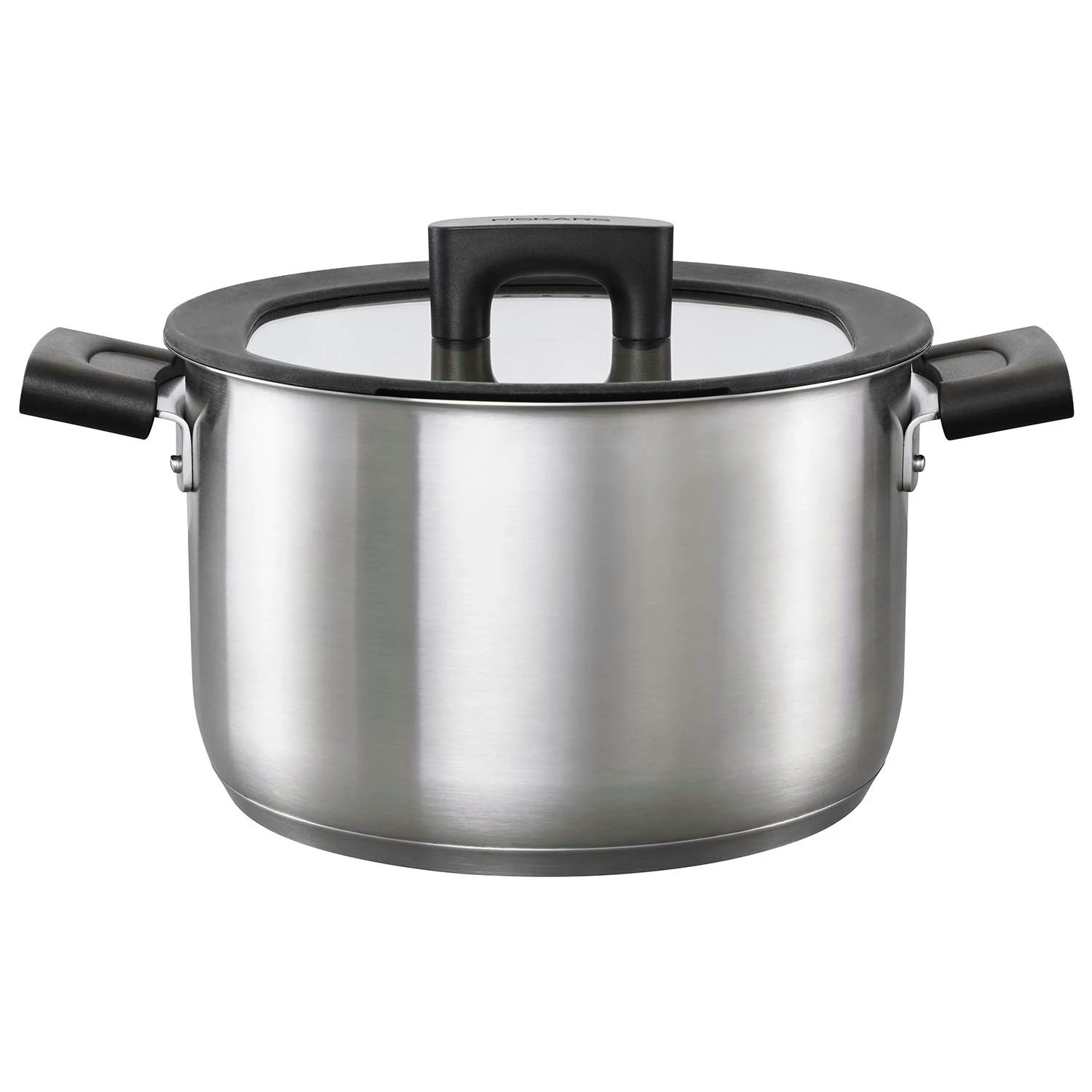 Fiskars Hard Face Steel Casserole, 5 L/22 Cm 1 Fiskars Hard Face Steel Casserole, 5 L/22 Cm