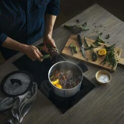 Fiskars Hard Face Steel Casserole, 5 L/22 Cm 5 Fiskars Hard Face Steel Casserole, 5 L/22 Cm -Meubel Serie Winkel fiskars hard face steel casserole 7