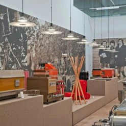 Flos Frisbi Pendant, Chrome -Meubel Serie Winkel flos frisbi pendant black 5