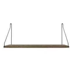 Frama Dark Shelf D27 W60, Brackets In Black