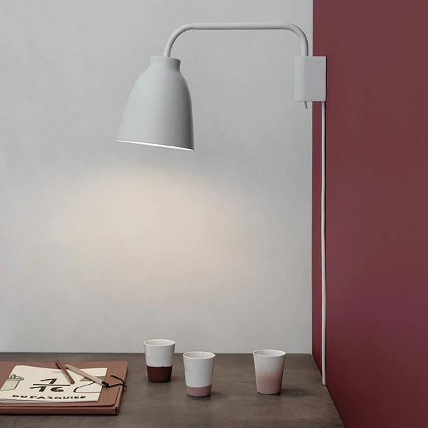 Fritz Hansen Caravaggio Lees Wandlamp Ø14 Cm, Zwart 2 Fritz Hansen Caravaggio Lees Wandlamp Ø14 Cm, Zwart - Afbeelding 2