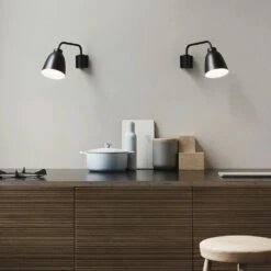 Fritz Hansen Caravaggio Lees Wandlamp Ø14 Cm, Zwart 9 Fritz Hansen Caravaggio Lees Wandlamp Ø14 Cm, Zwart -Meubel Serie Winkel fritz hansen caravaggio read wall lamp 14 cm 16