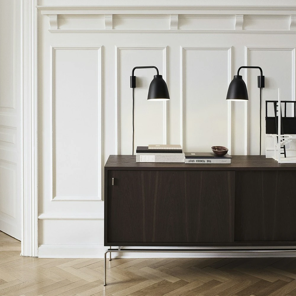 Fritz Hansen Caravaggio Lees Wandlamp Ø14 Cm, Zwart 6 Fritz Hansen Caravaggio Lees Wandlamp Ø14 Cm, Zwart - Afbeelding 6