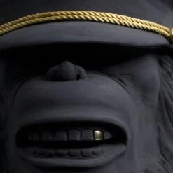 Monkey Face Pot Big, Black 7 Monkey Face Pot Big, Black -Meubel Serie Winkel garden glory monkey face pot 9