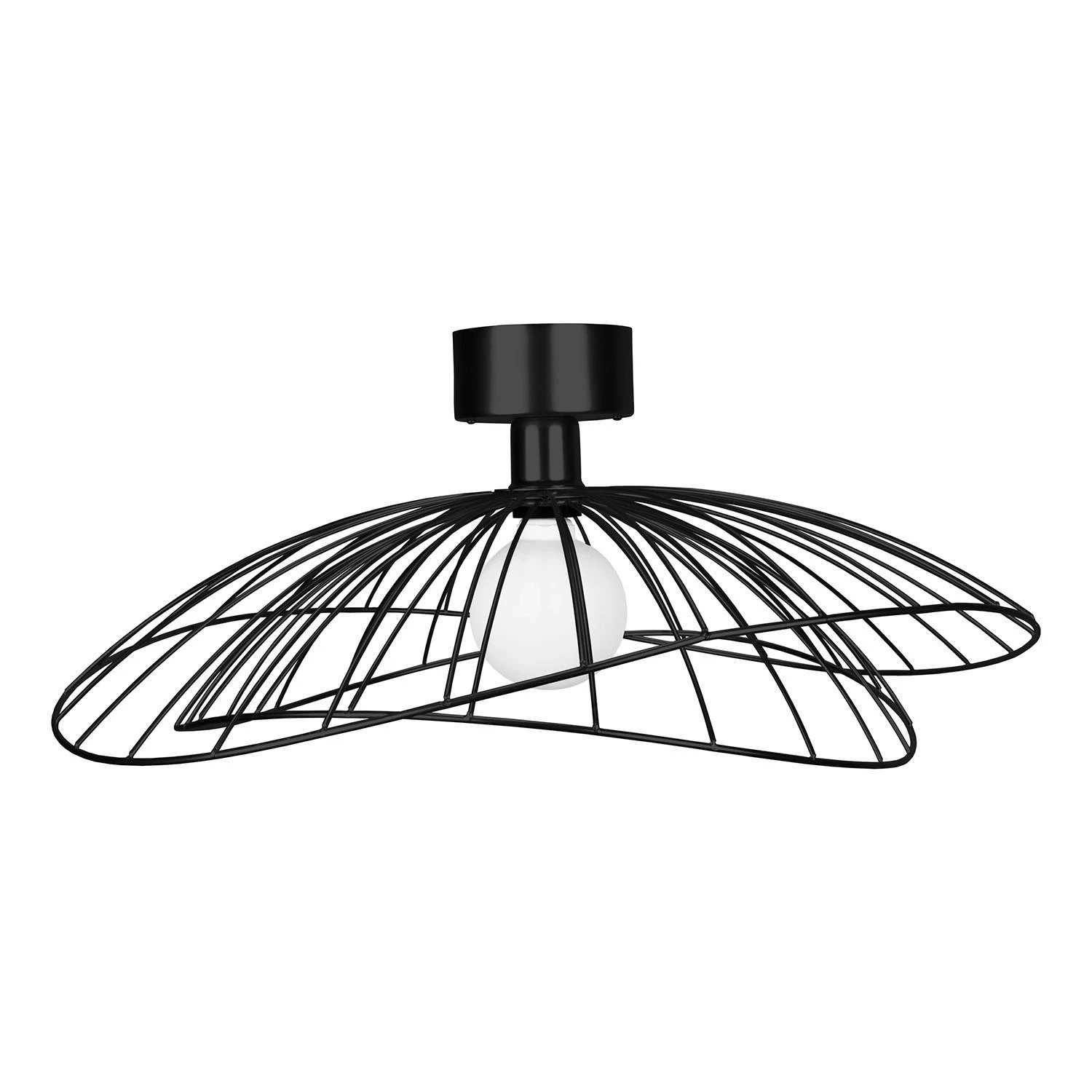 Globen Lighting Ray Wand-/Plafondlamp, Zwart 1 Globen Lighting Ray Wand-/Plafondlamp, Zwart