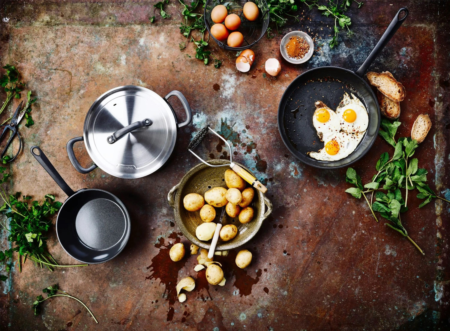 Greenpan Craft Koekenpan 28 Cm 5 Greenpan Craft Koekenpan 28 Cm - Afbeelding 5