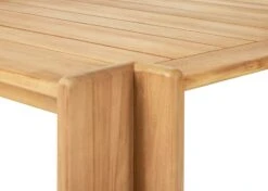 Gubi Atmosfera Eettafel, 105x209 Cm -Meubel Serie Winkel gubi atmosfera eettafel teak 0
