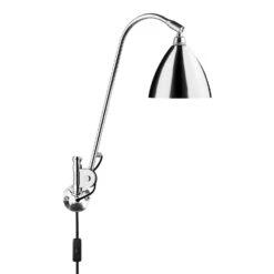 Gubi Bestlite BL6 Wall Lamp, Brass/Bone China